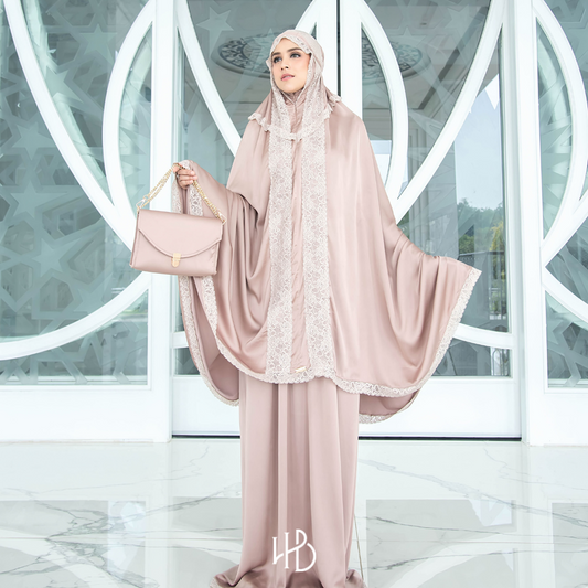 Hajr Prayer Set Hijaberlin - Brown