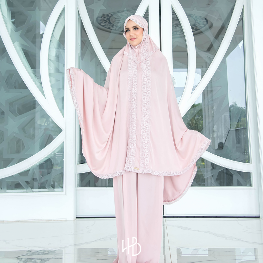 Umrah Prayer Set Hijaberlin - Rose