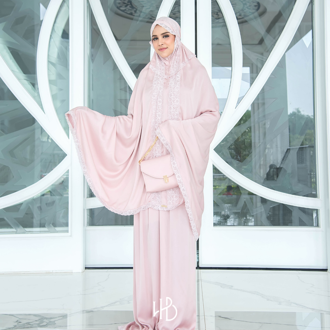 Hajr Prayer Set Hijaberlin - Rose