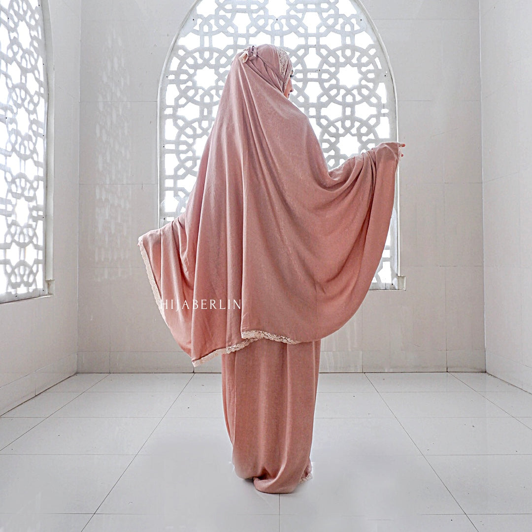 Azzahra Prayer Set Hijaberlin - Brown