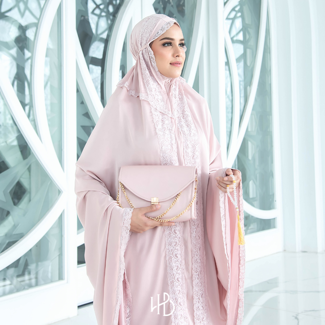 Umrah Prayer Set Hijaberlin - Rose
