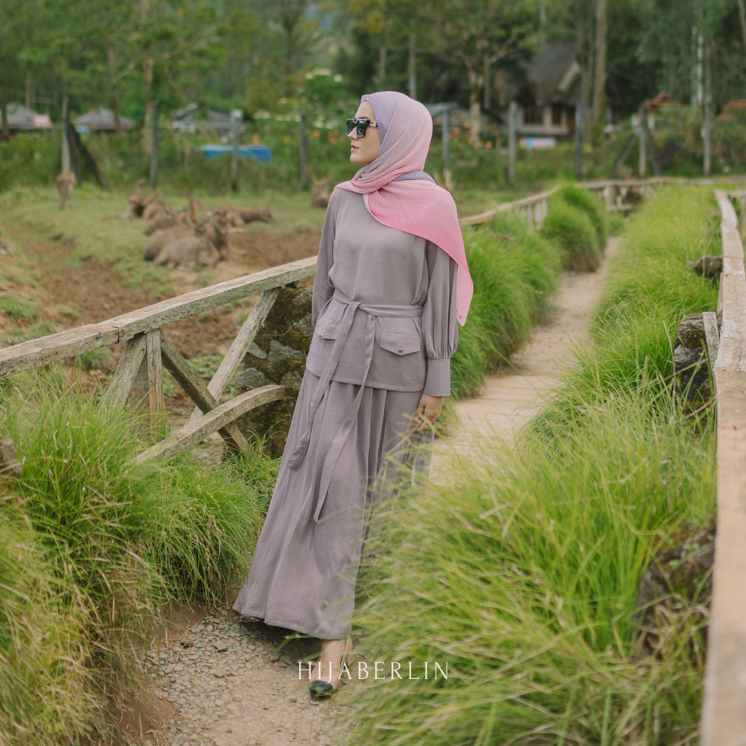 Sofia Set Hijaberlin - Heather