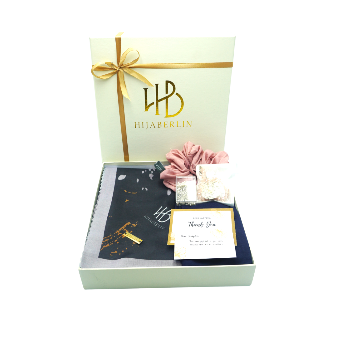 Voal Marble Shawl Gift Set 1