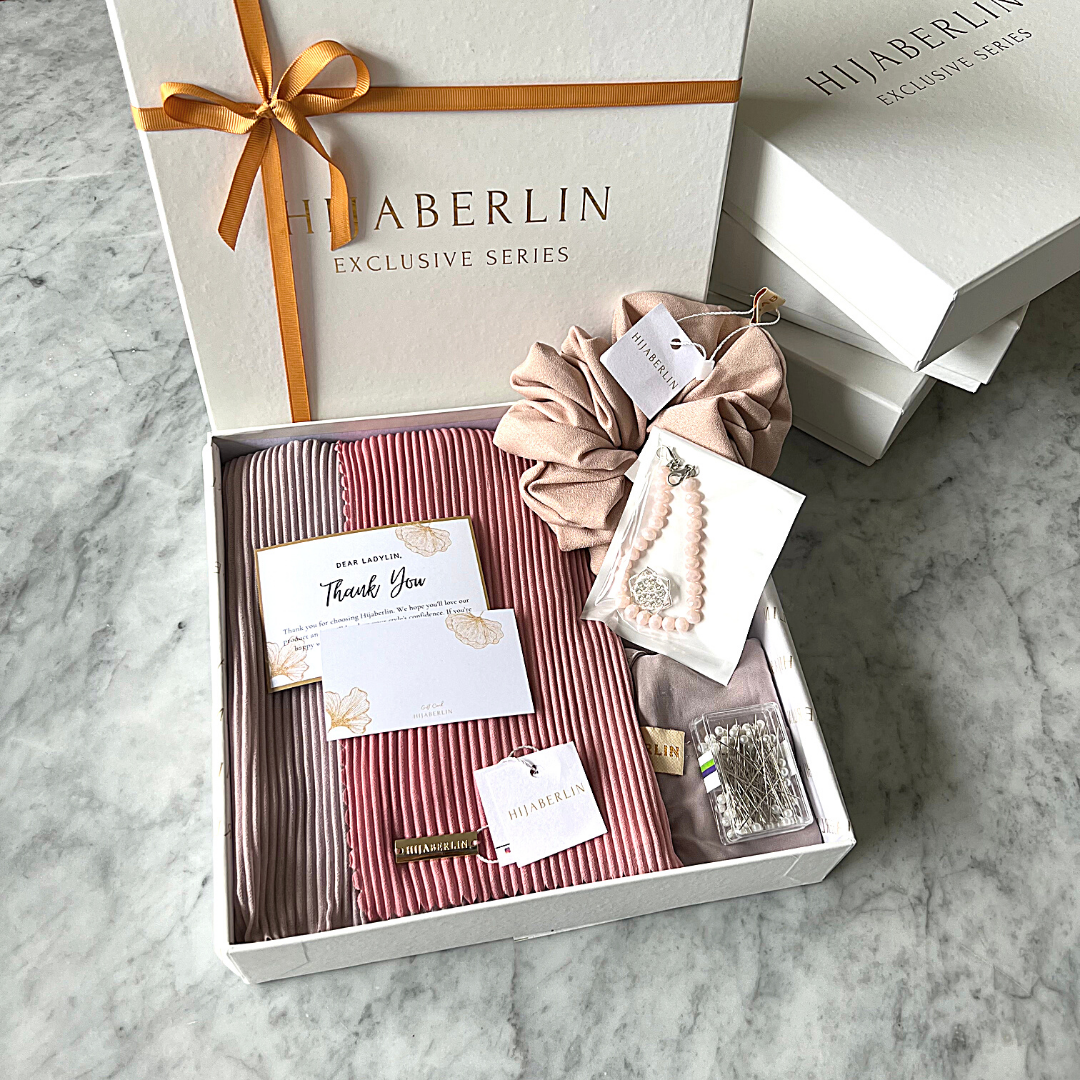 Mazia Pleats Shawl Ombre Hijaberlin - Savana