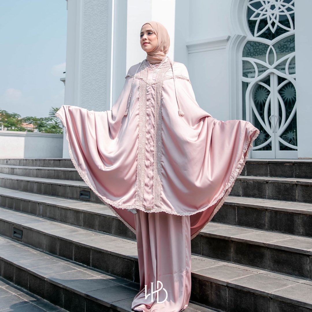 Umrah Prayer Set Hijaberlin - Mauve