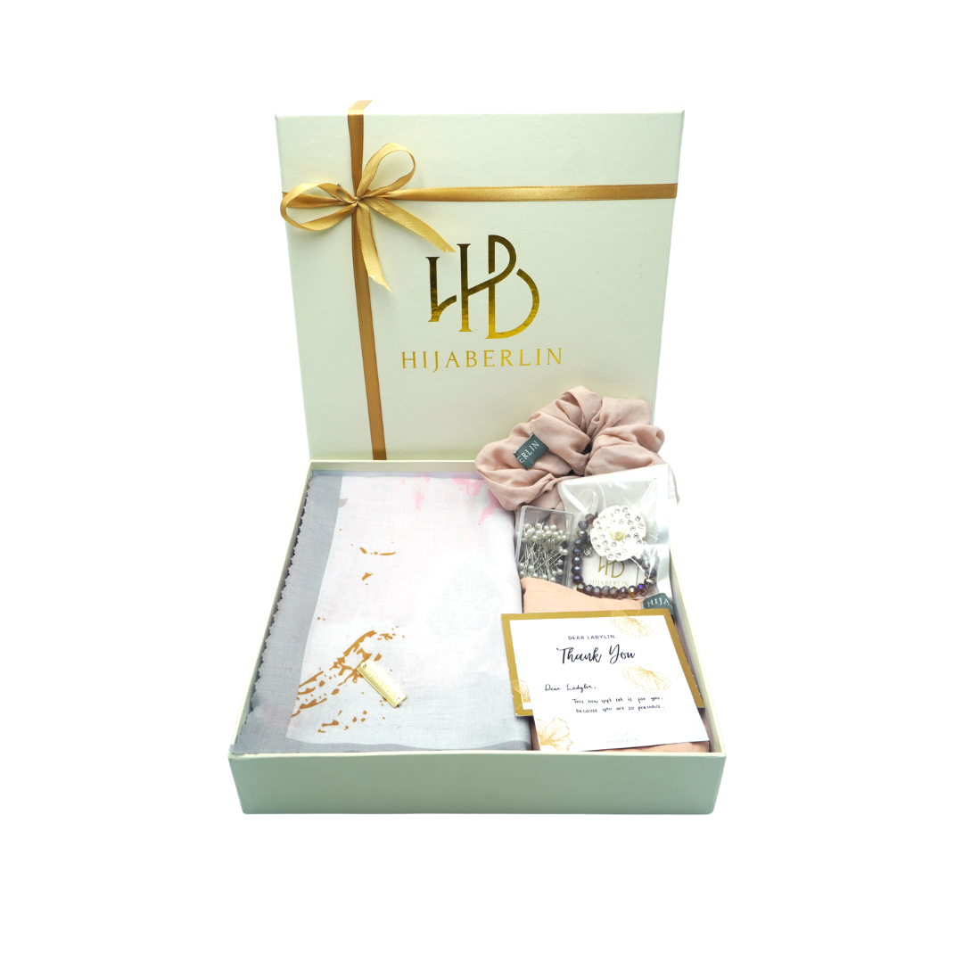 Voal Marble Shawl Gift Set 1