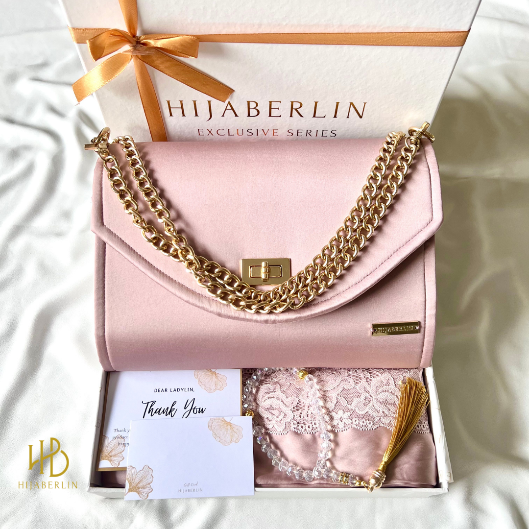 Khadijah Prayer Set Hijaberlin - Rose