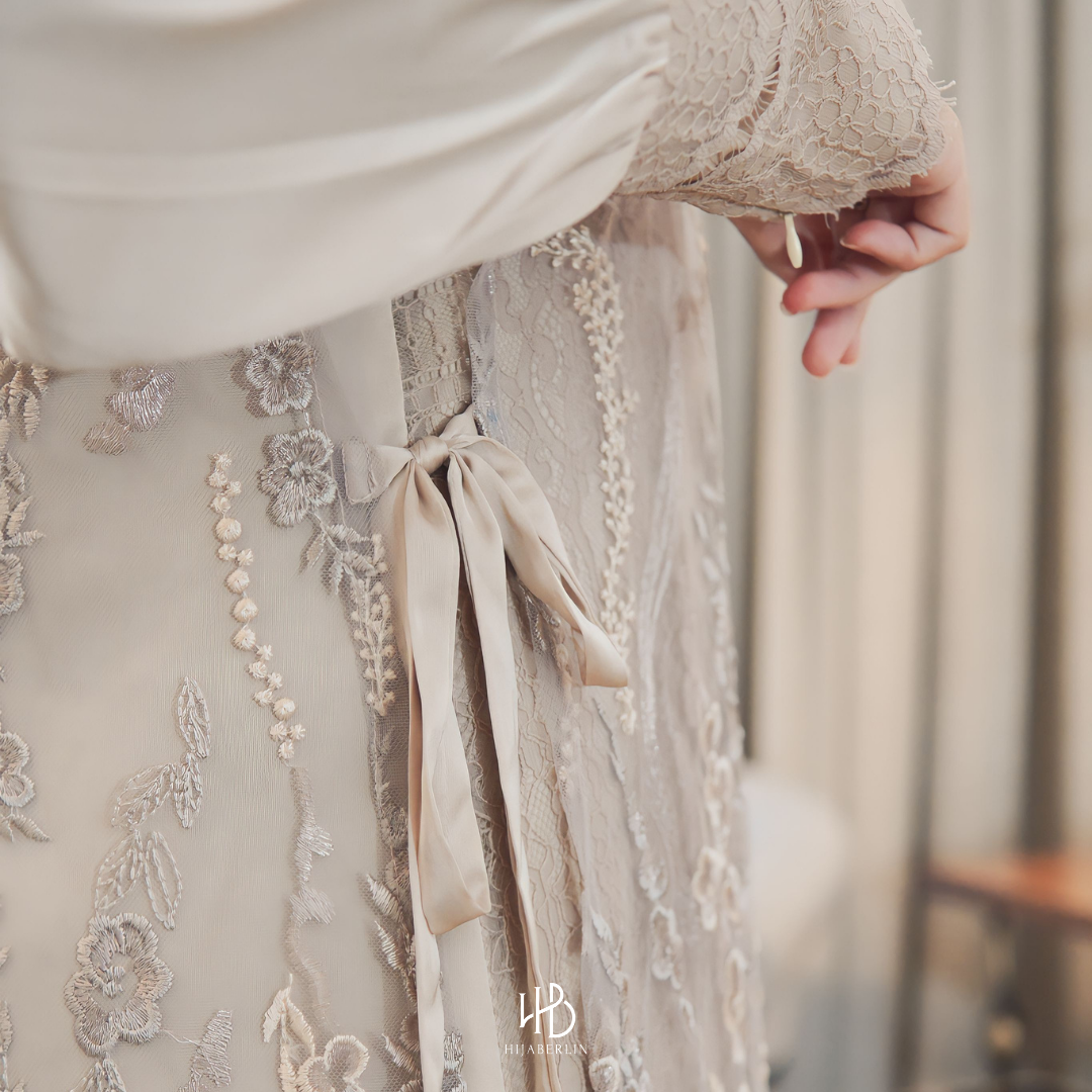 Precious Collection Hijaberlin - Safiyyah Dress Nude