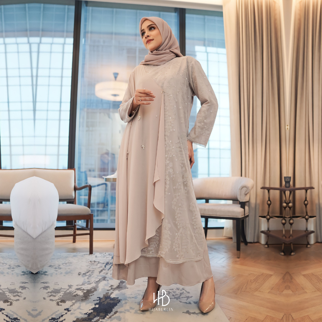 Precious Collection Hijaberlin - Zalina Dress Nude
