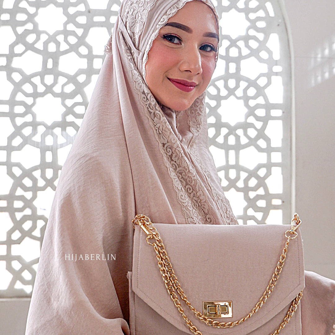 Azzahra Prayer Set Hijaberlin - Wheat