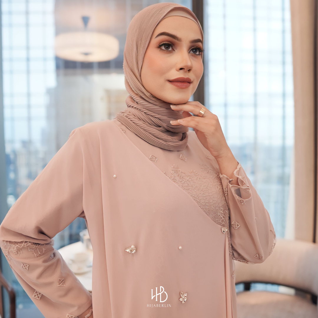Precious Collection Hijaberlin - Zalina Dress Rose
