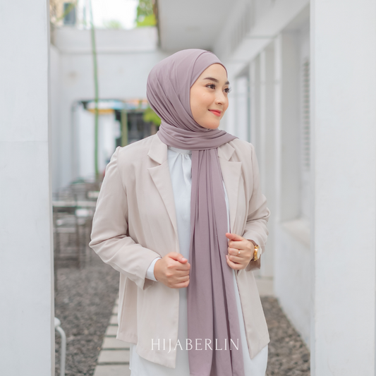 Vouges Instan Shawl 2in1 Hijaberlin - Viola