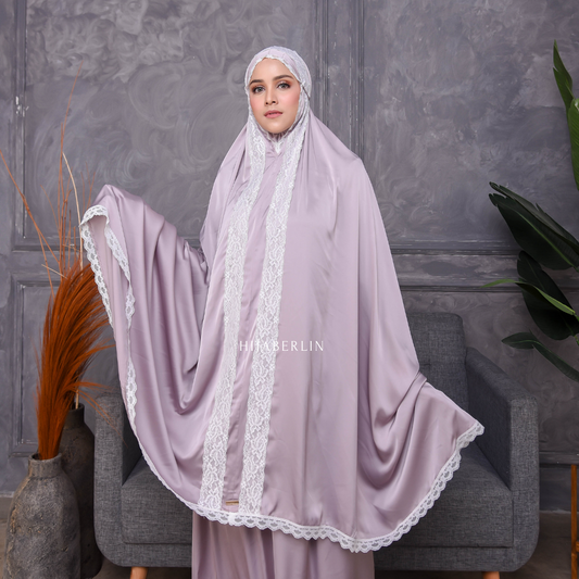 Khadijah Prayer Set Hijaberlin - Lavender