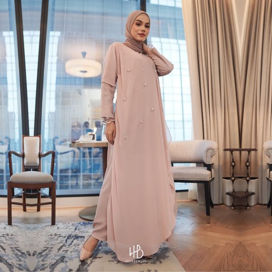 Precious Collection Hijaberlin - Zalina Dress Rose