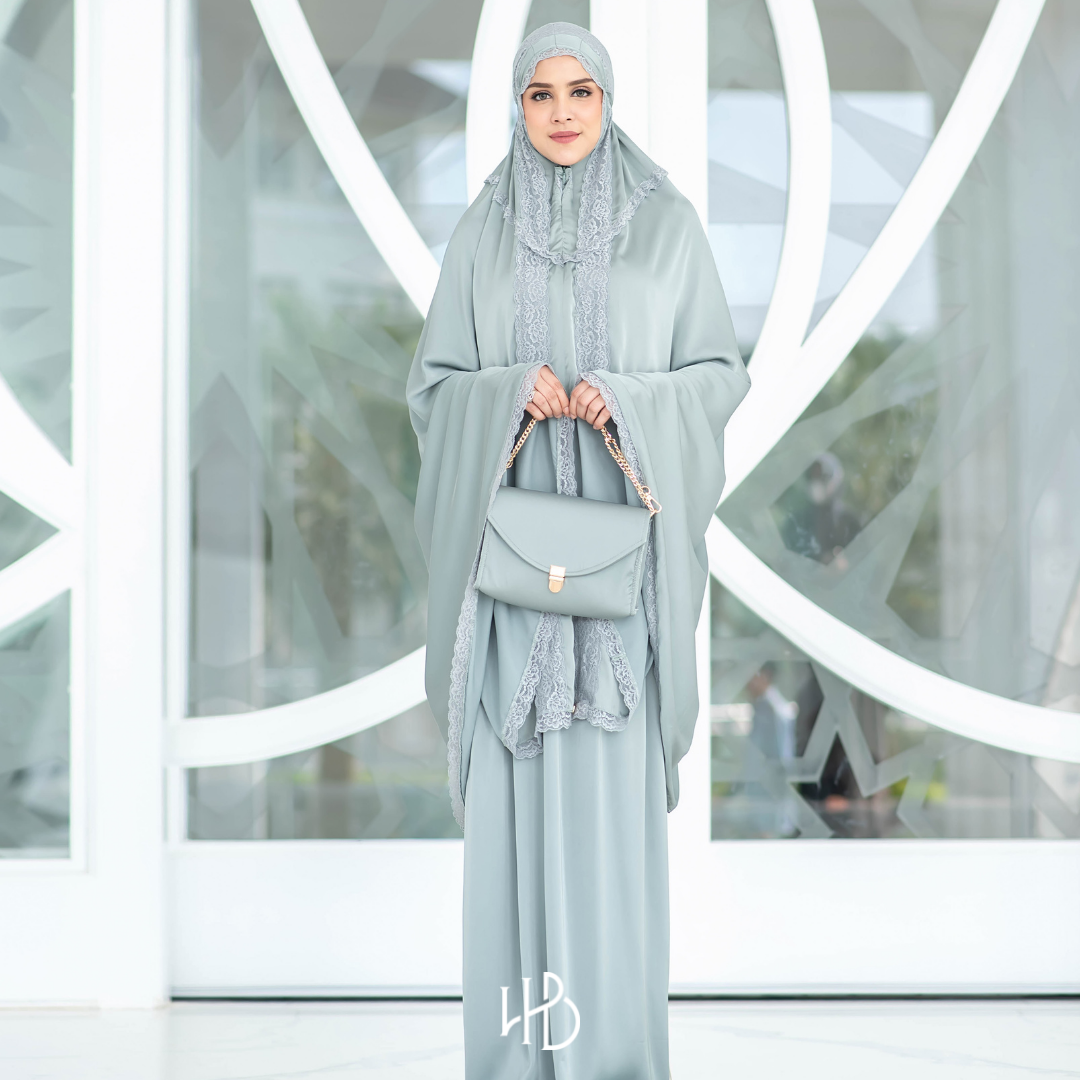 Umrah Prayer Set Hijaberlin - Sage