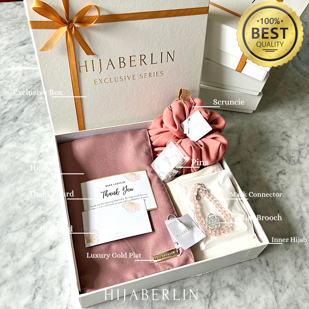 Everyday Scarf Voal Ultrafine Hijaberlin - Bordeaux