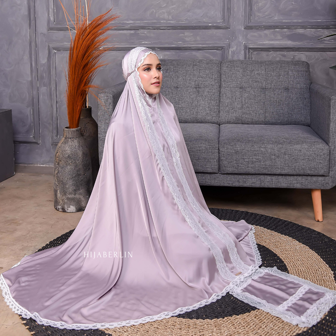 Khadijah Prayer Set Hijaberlin - Lavender