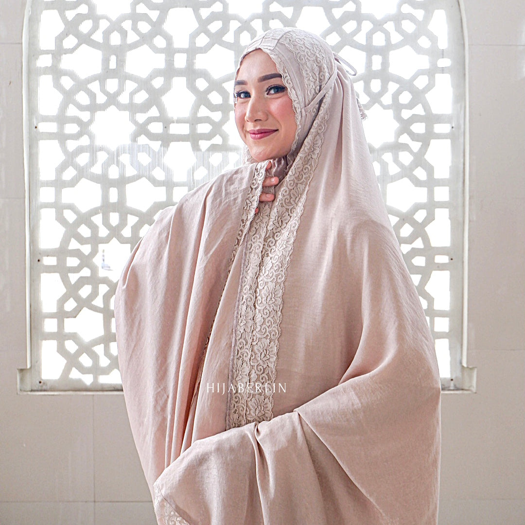 Azzahra Prayer Set Hijaberlin - Wheat