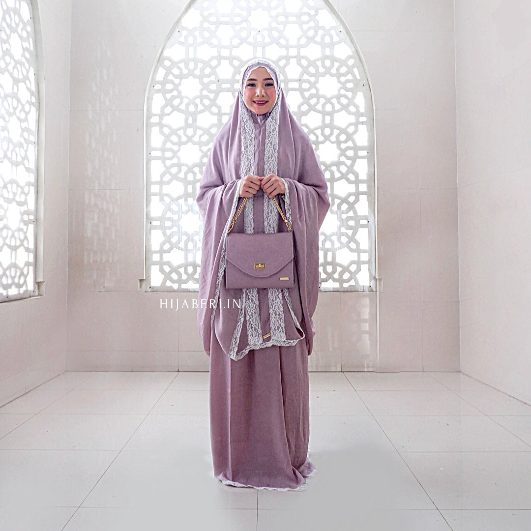 Azzahra Prayer Set Hijaberlin - Lavender