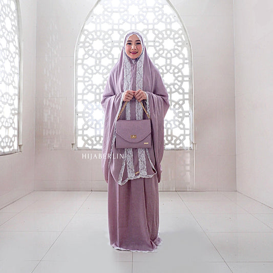 Azzahra Prayer Set Hijaberlin - Lavender