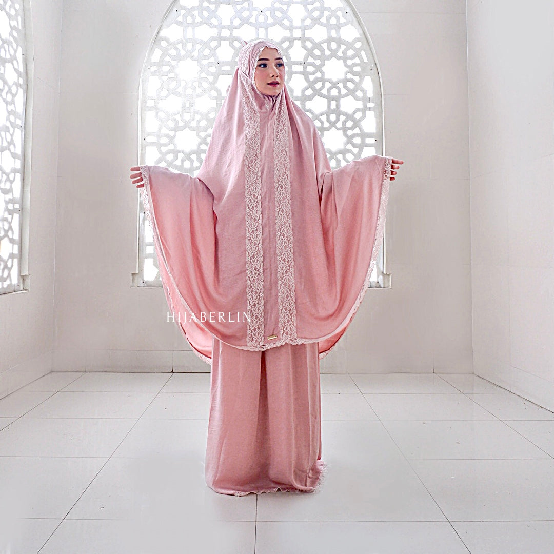 Azzahra Prayer Set Hijaberlin - Blush