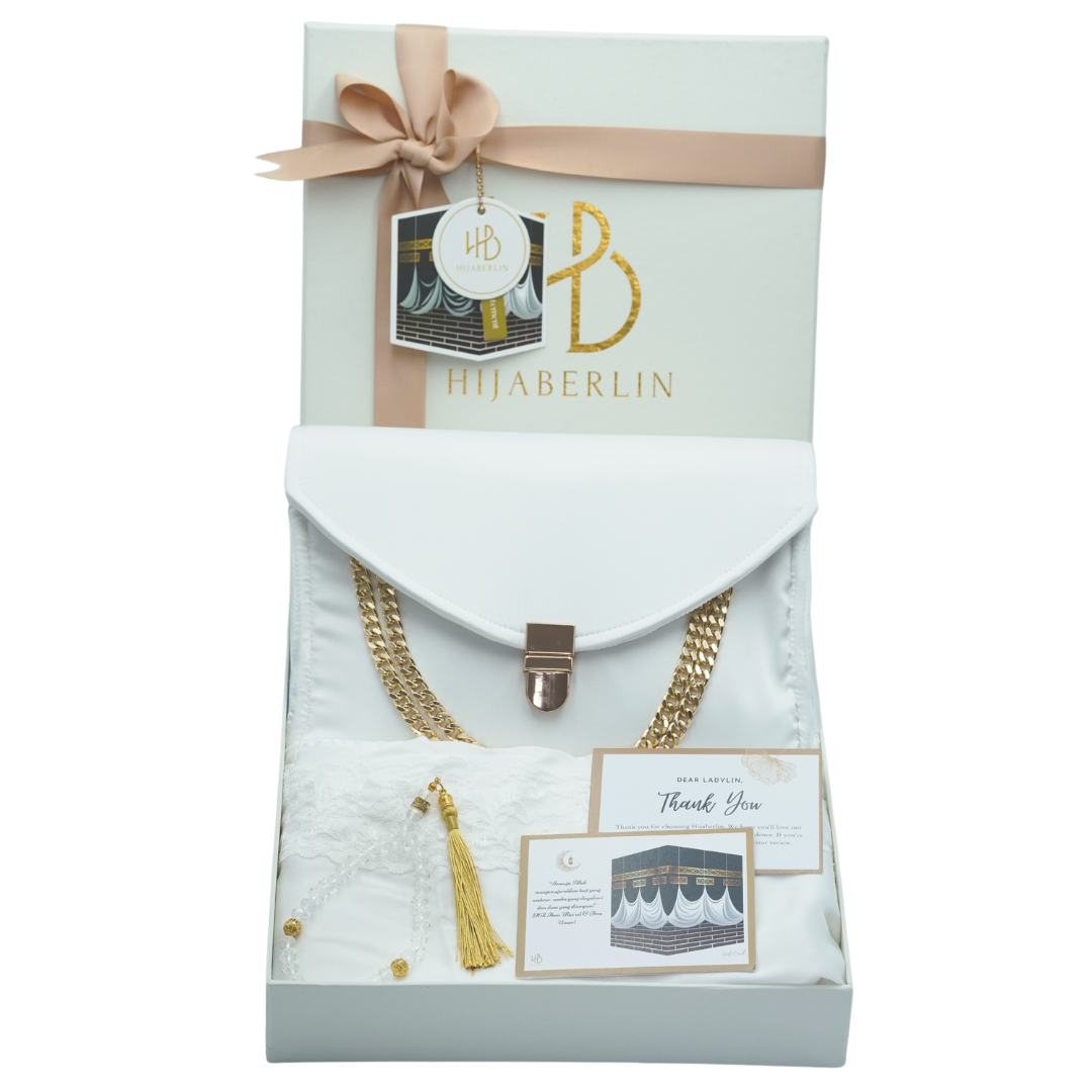 Umrah Prayer Set Hijaberlin - Off-White