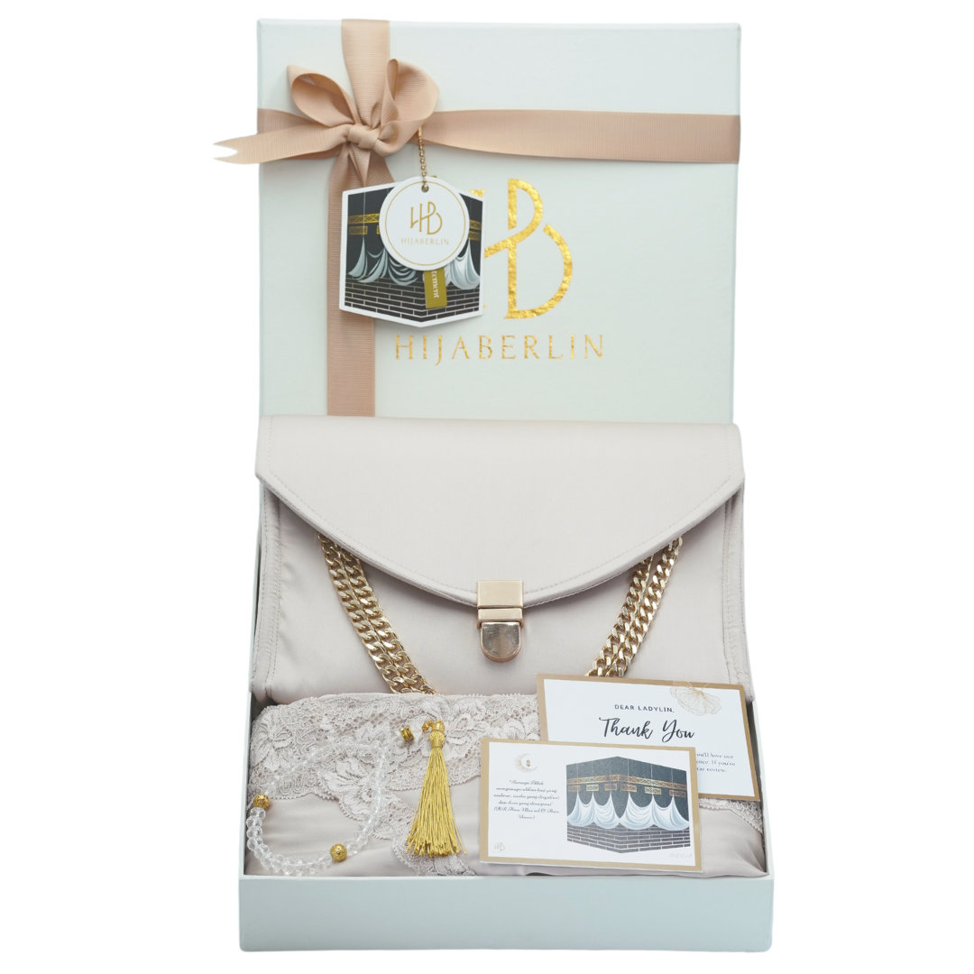 Umrah Prayer Set Hijaberlin - Pearl