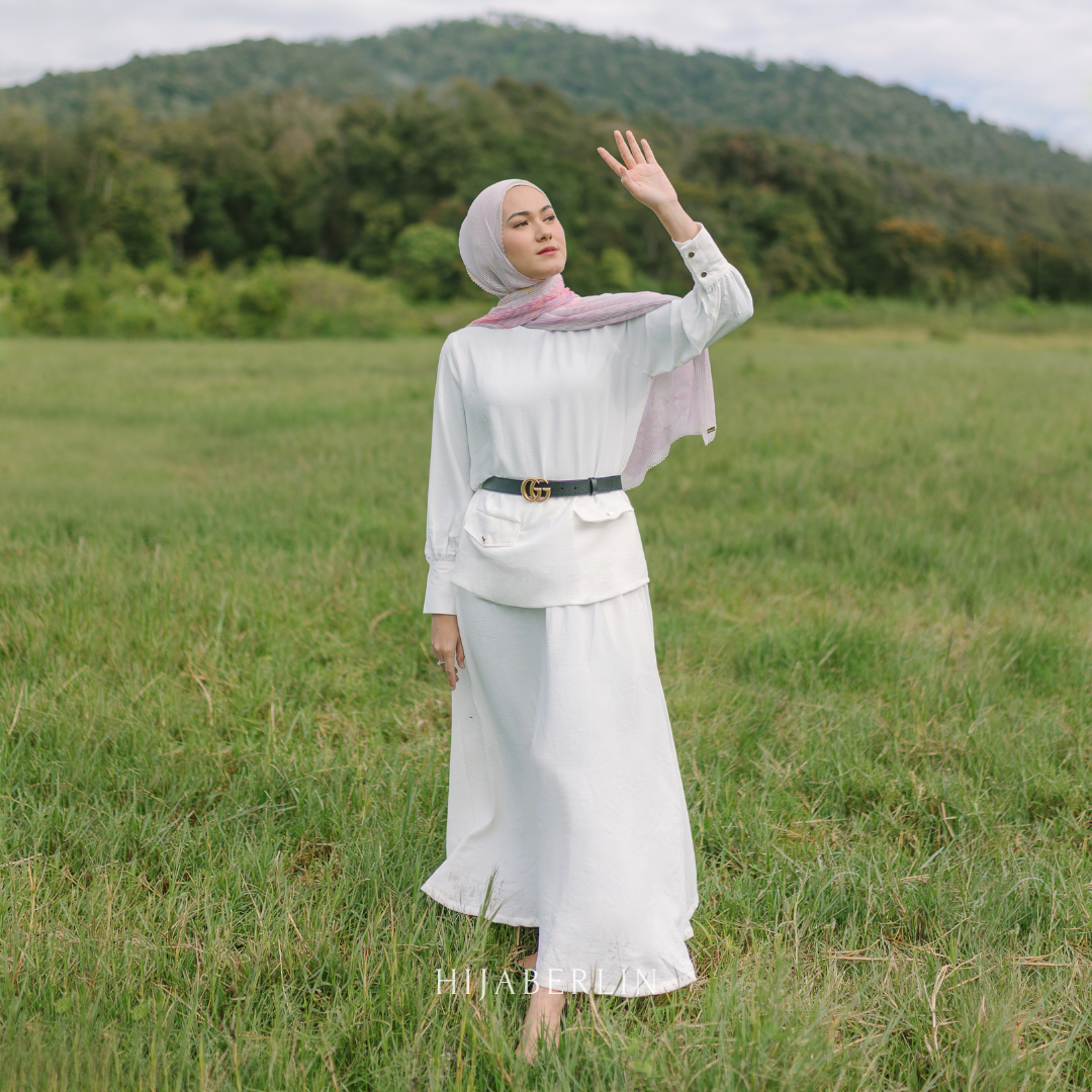 Sofia Set Hijaberlin - Off White