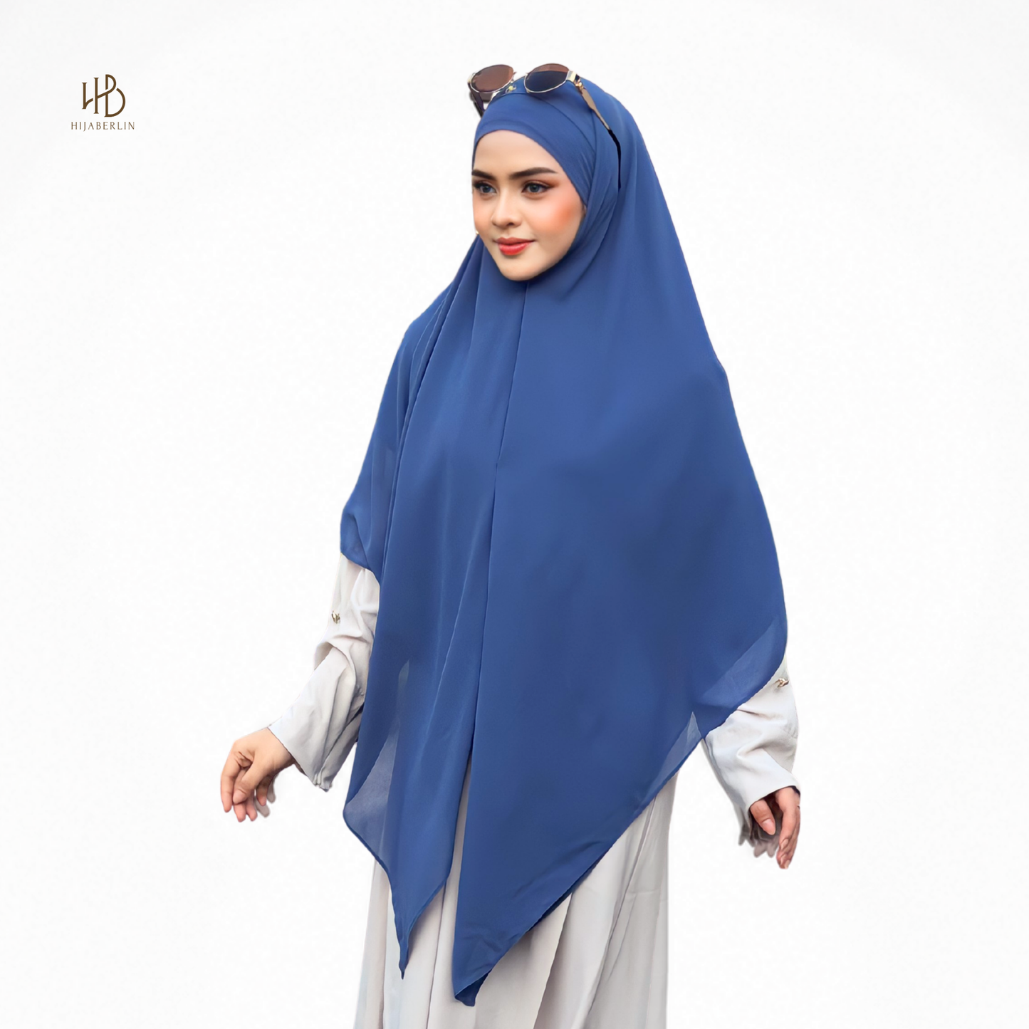 Shafa Khimar - Royal Blue