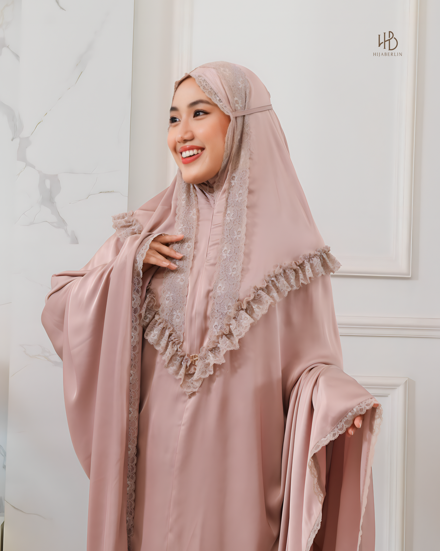 Faiza Prayer Set Mauve - Hijaberlin