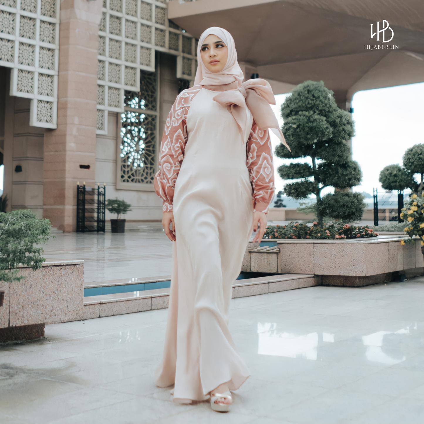 HIJABERLIN X BT BATIK TRUSMI : SRIKANDI COLLECTION - WALANDA DRESS