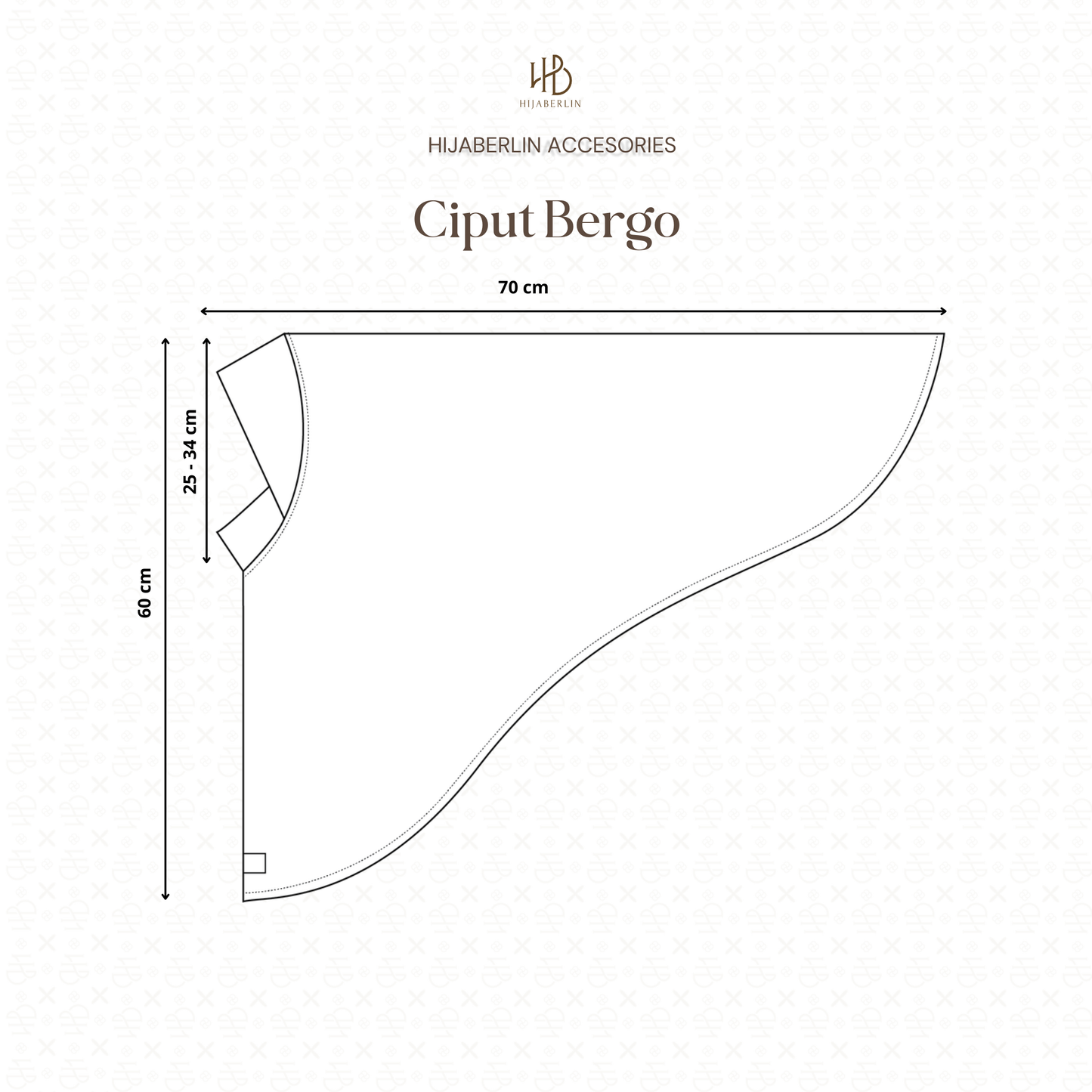 Inner Ciput Bergo Maxi - Hijaberlin