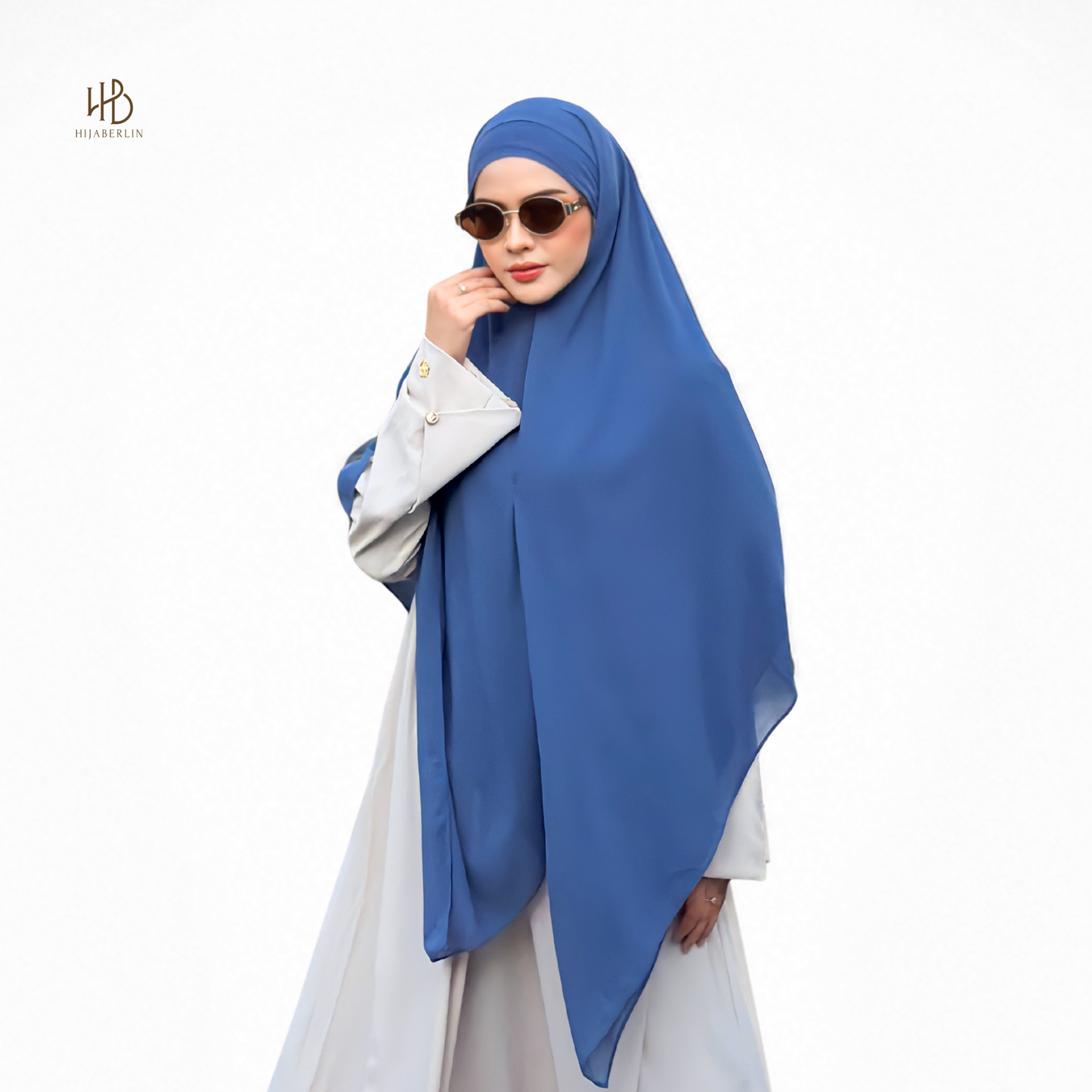Shafa Khimar - Royal Blue