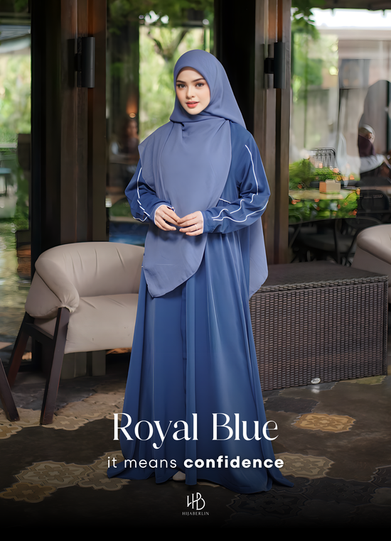 hanifa blue dress Sarai Knit Maxi Dress Azure Blue / XS main image 0