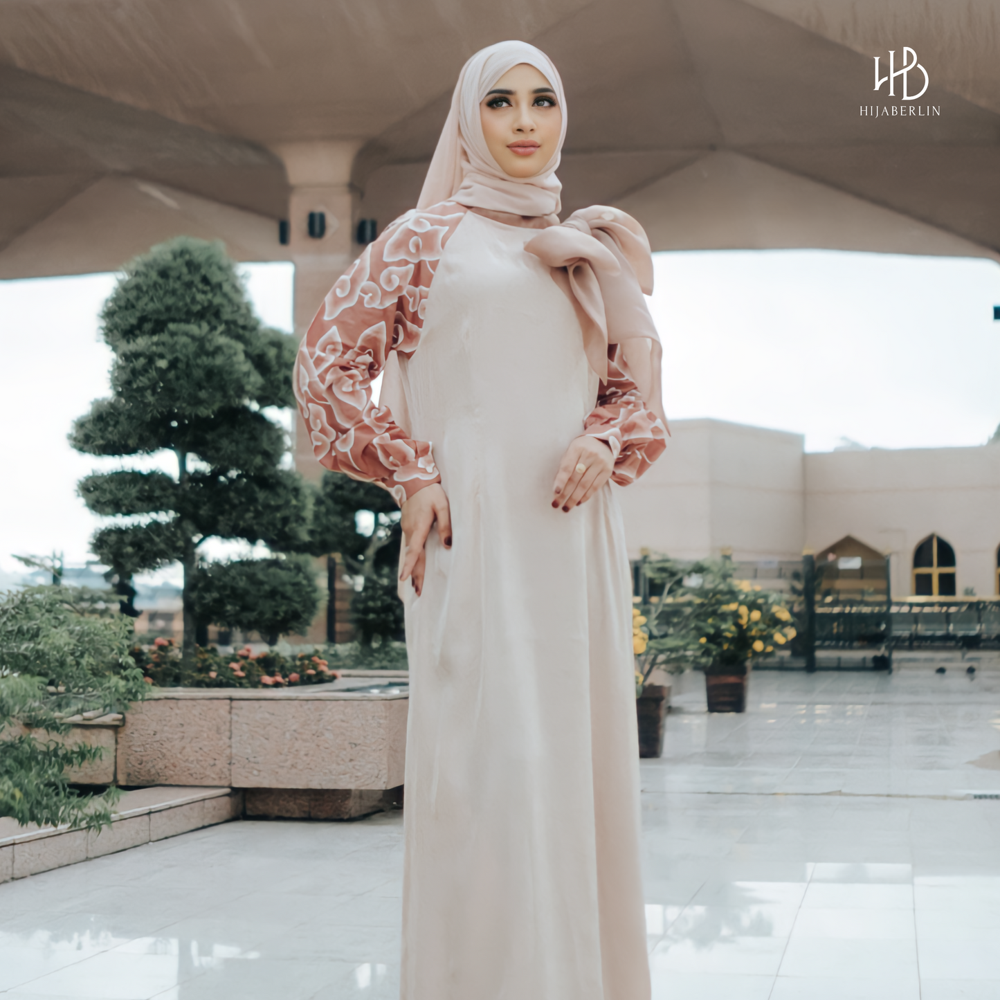 HIJABERLIN X BT BATIK TRUSMI : SRIKANDI COLLECTION - WALANDA DRESS