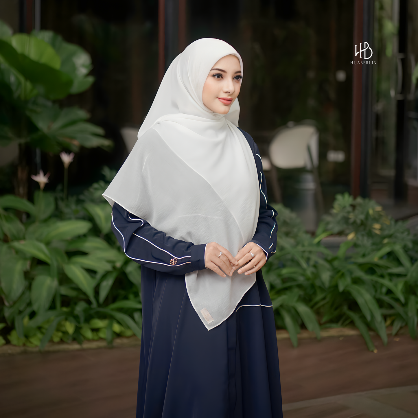 Hanifa Dress - Midnight Blue
