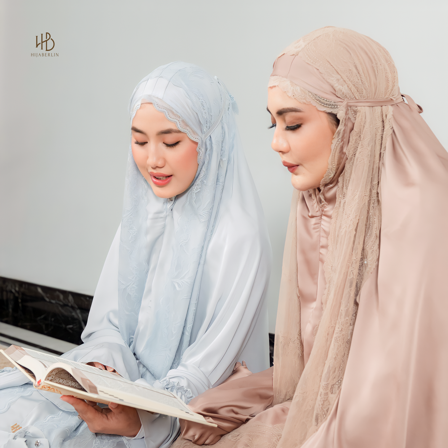Ghaashiya Prayer Set - Blue Soft