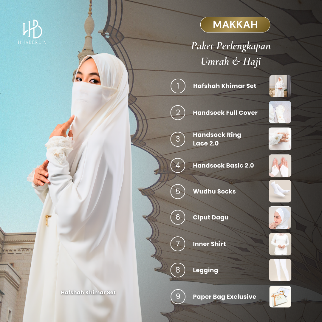 [SPECIAL UMRAH BUNDLING] Makkah Set Umroh Haji Bundling Aksesoris Premium Gift