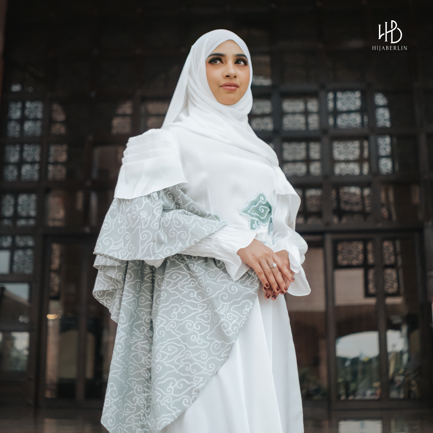 HIJABERLIN X BT BATIK TRUSMI : SRIKANDI COLLECTION - FATMA DRESS