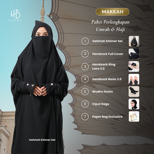 [SPECIAL UMRAH BUNDLING] Makkah Set Umroh Haji Bundling Aksesoris Premium Gift
