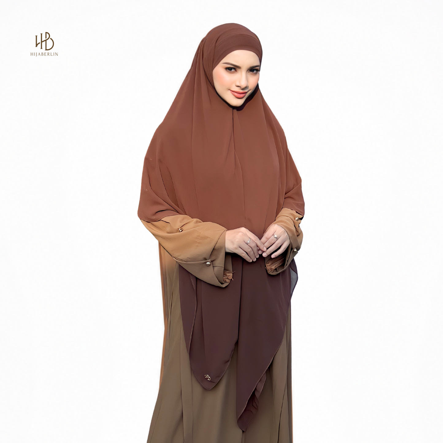 Shafa Khimar - Espresso