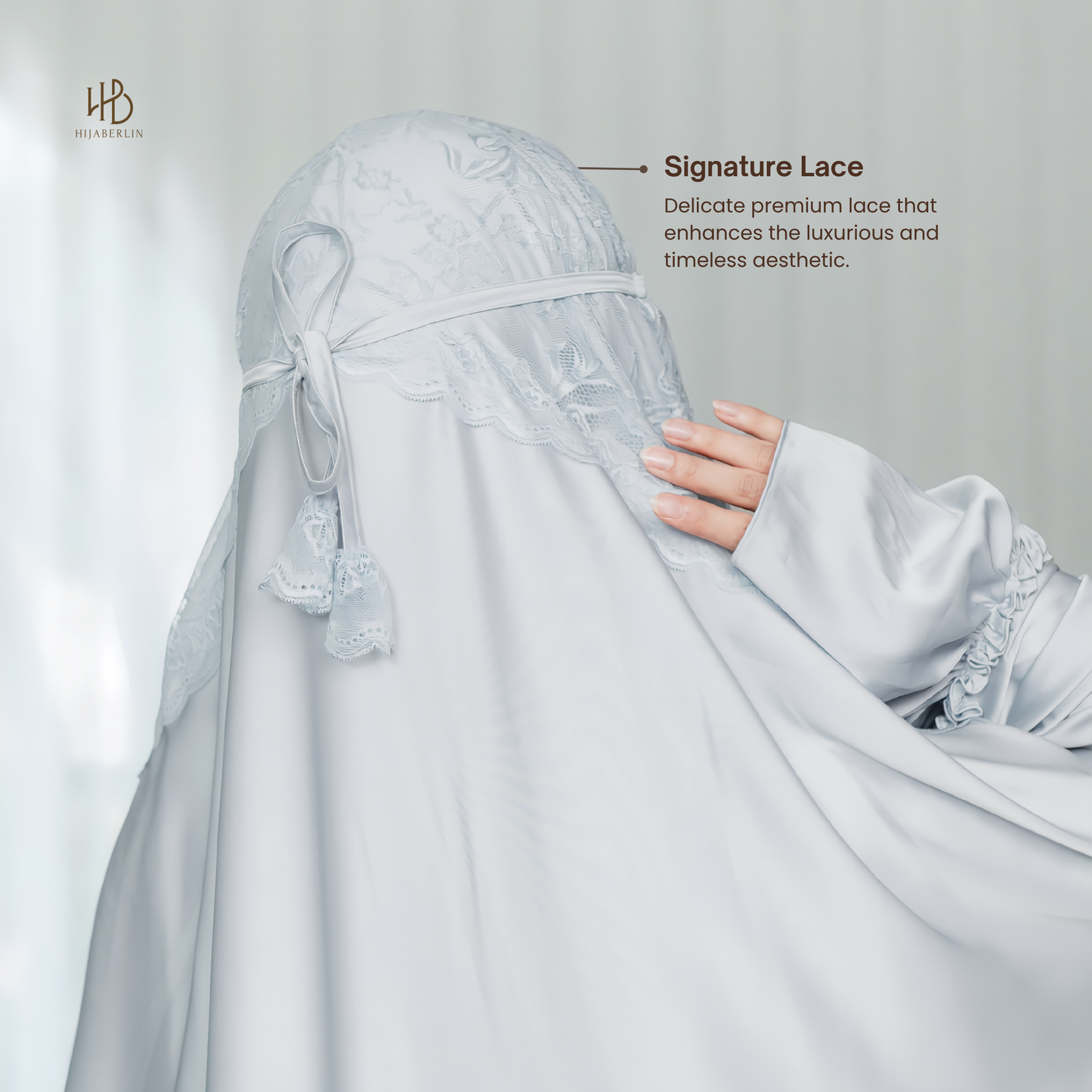 Ghaashiya Prayer Set - Blue Soft