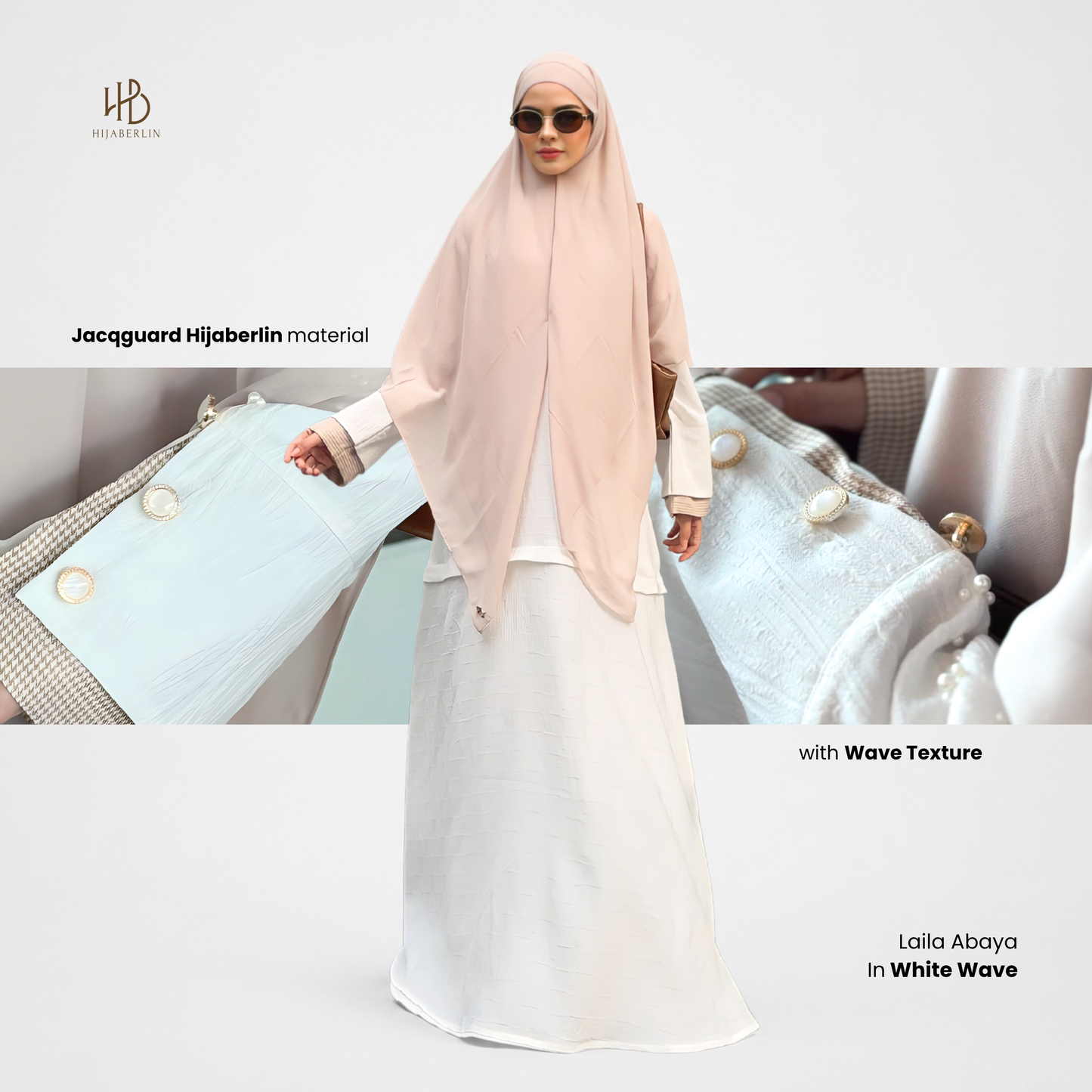 Laila Abaya - White Wave