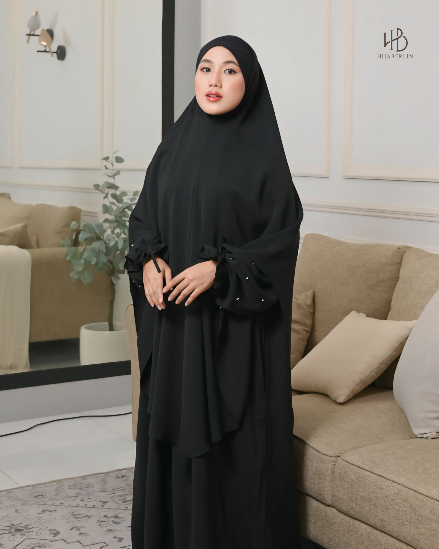 Khaula Dress Black - Hijaberlin