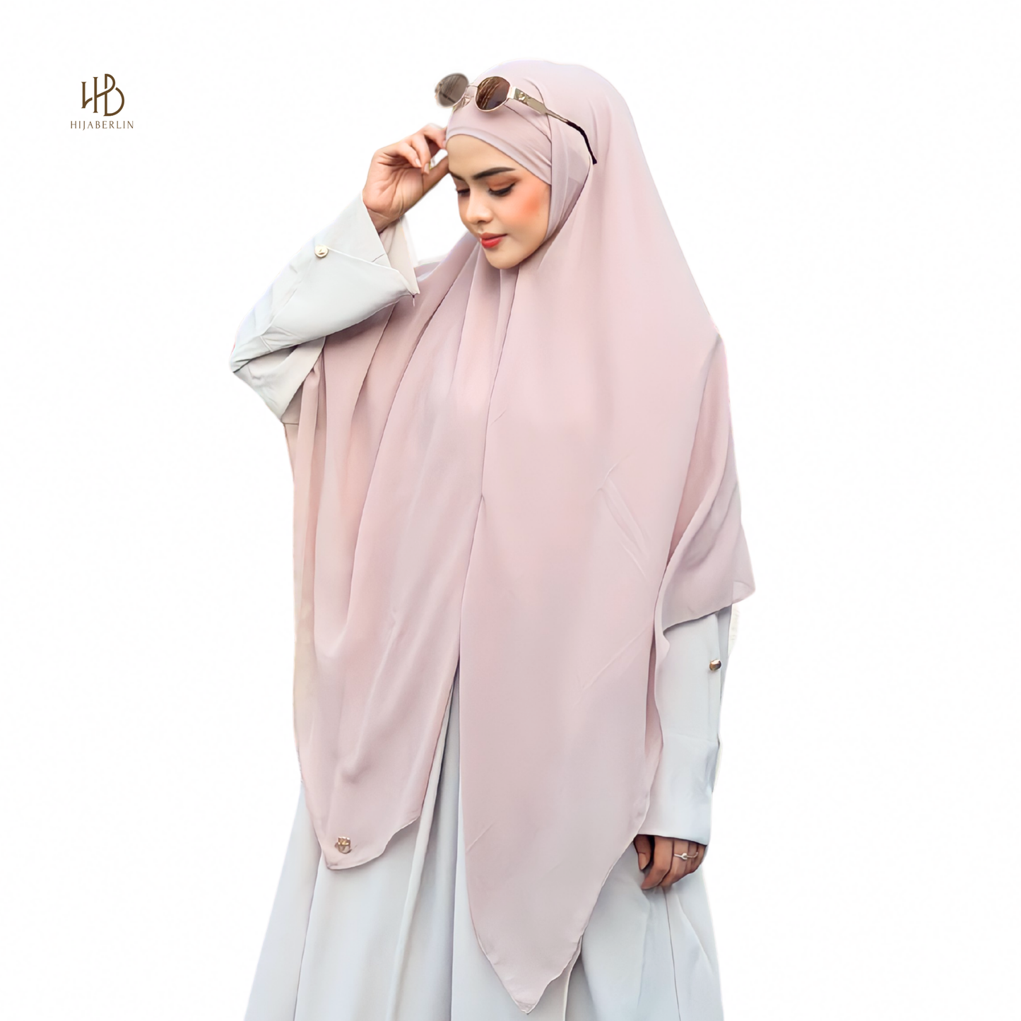 Shafa Khimar - Blush