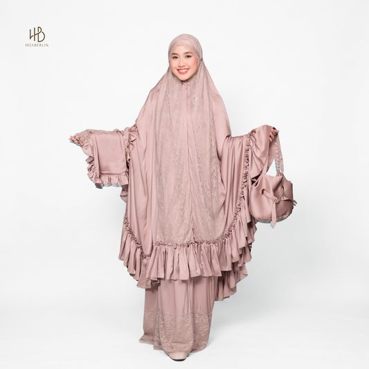 Ghaashiya Prayer Set - Mauve