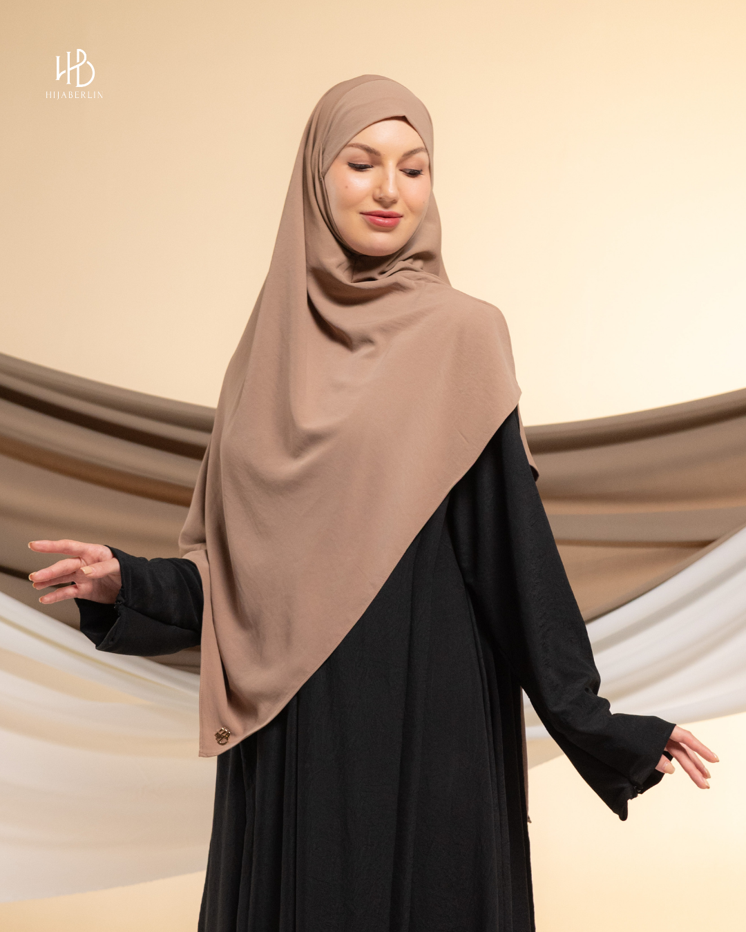 Salimar Khimar Camel Beige - Hijaberlin