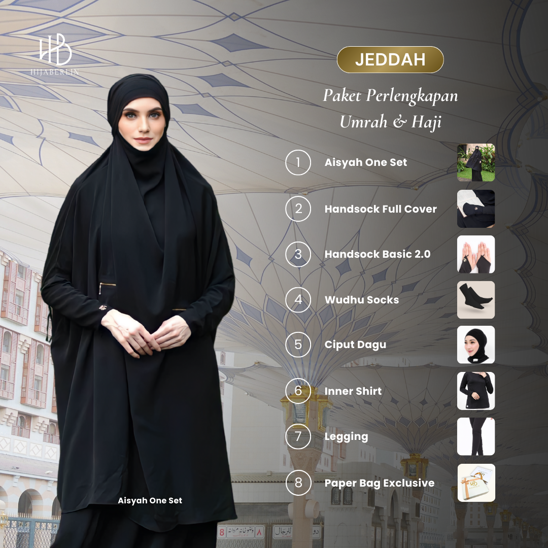 [SPECIAL UMRAH BUNDLING] Jeddah Set Umroh Haji Bundling Aksesoris Premium Gift