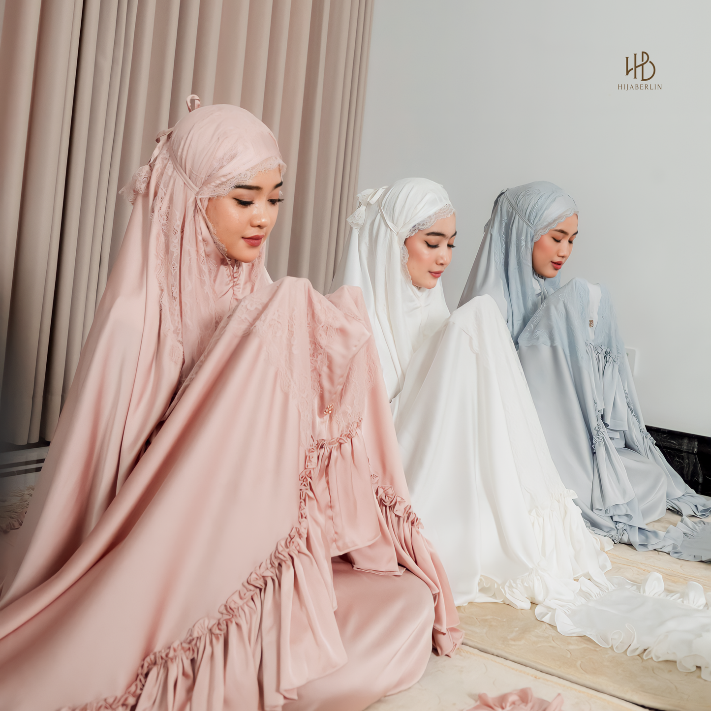 Ghaashiya Prayer Set - Mauve