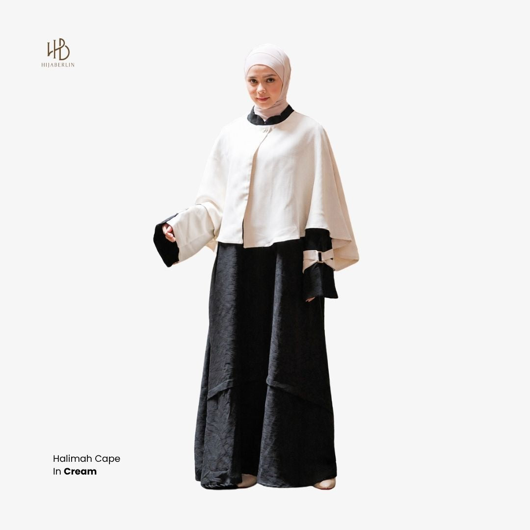 Halimah Cape - Cream